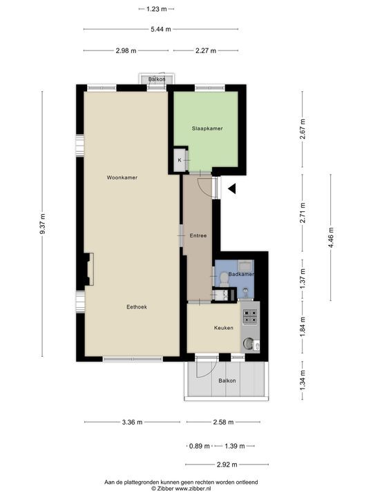 Bernardus Gewinstraat 25 D, Rotterdam plattegrond-27