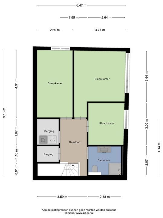 Boterstraat 42 K, Schiedam plattegrond-38