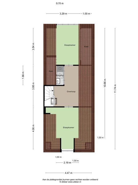 Delistraat 8, Rotterdam plattegrond-39