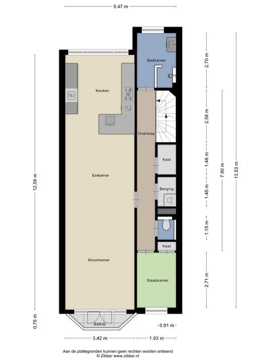 Essenburgsingel 1 B 03, Rotterdam plattegrond-27