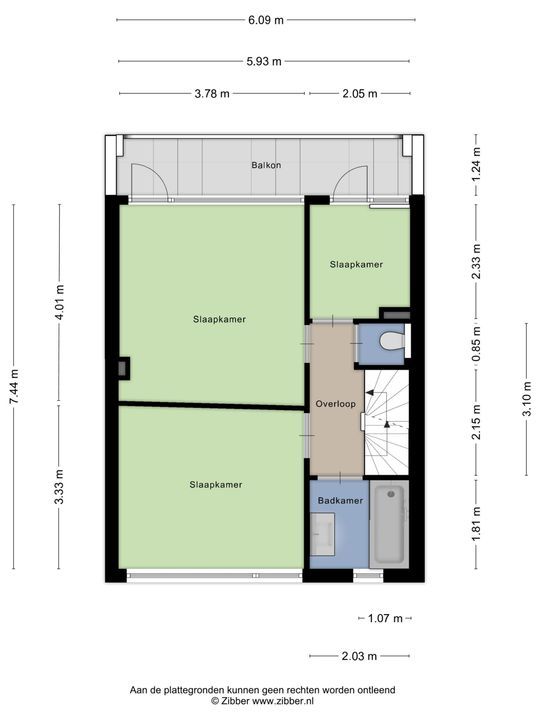 Brahmslaan 39, Rotterdam plattegrond-53
