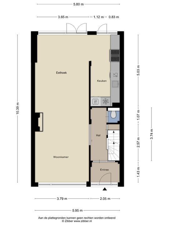 Brahmslaan 39, Rotterdam plattegrond-53