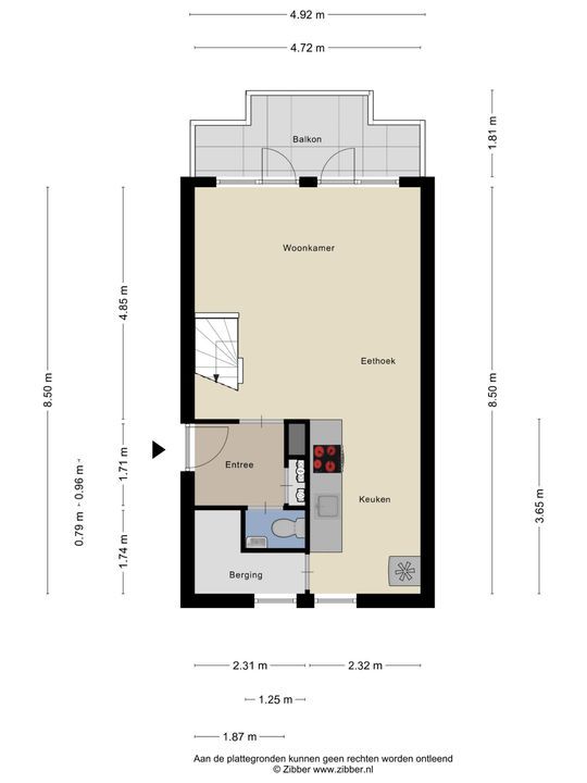 Gravin Adélastraat 122, Rotterdam plattegrond-16