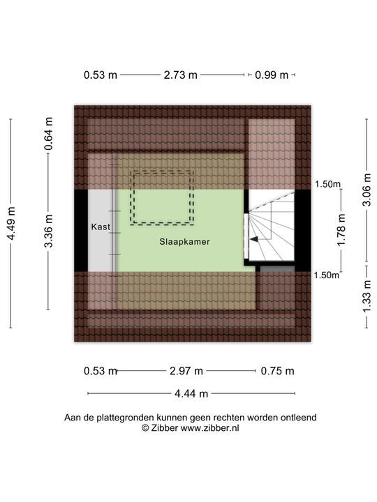 Prins Bernhardstraat 2, Hendrik-Ido-Ambacht plattegrond-27
