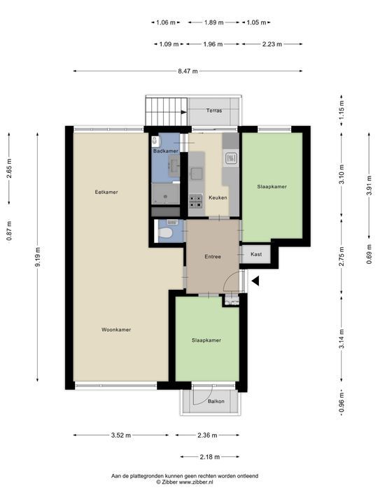 Newtonplein 53, Schiedam plattegrond-19