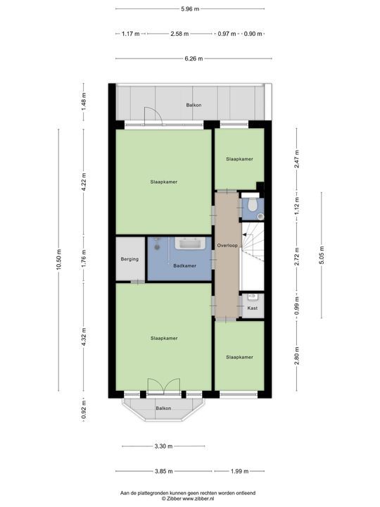 Henegouwerlaan 69 B, Rotterdam plattegrond-55