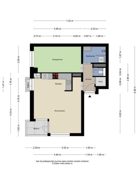 Bergstraat 18 D, Rotterdam plattegrond-23