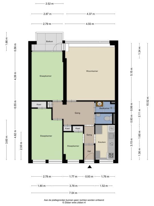 Goudsesingel 189, Rotterdam plattegrond-22