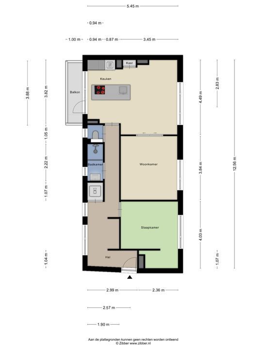 Oppert 4 D, Rotterdam plattegrond-20