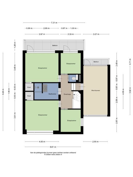 Georg Hegelstraat 13, Rotterdam plattegrond-46