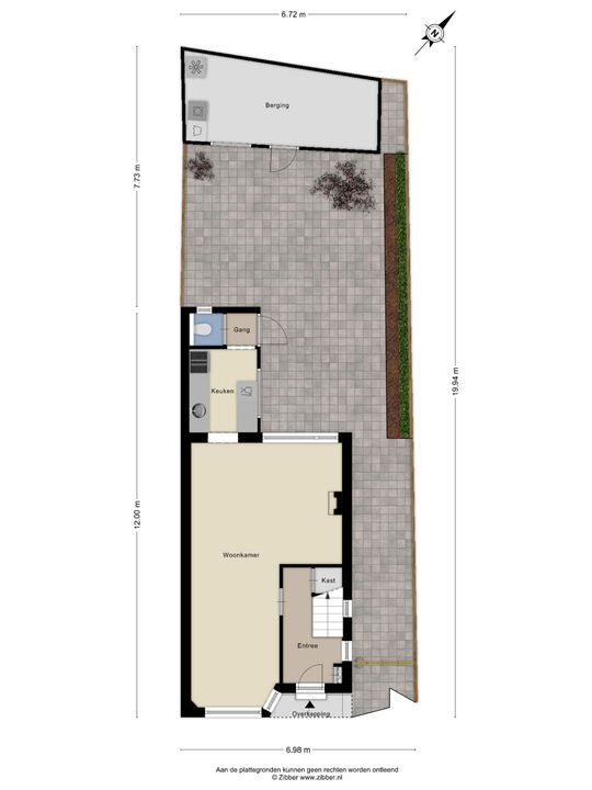 Prins Bernhardstraat 2, Hendrik-Ido-Ambacht plattegrond-27