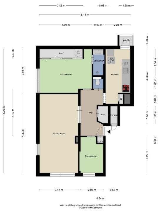 Goudsesingel 324 B, Rotterdam plattegrond-26