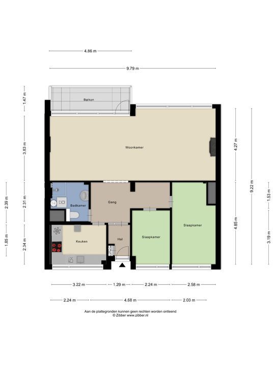 Havendijk 333, Schiedam plattegrond-39