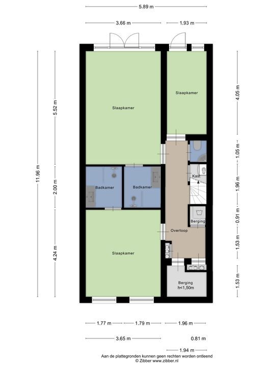 Henegouwerlaan 69 A, Rotterdam plattegrond-40