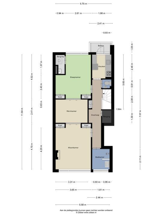 Gordelweg 46 D, Rotterdam plattegrond-24