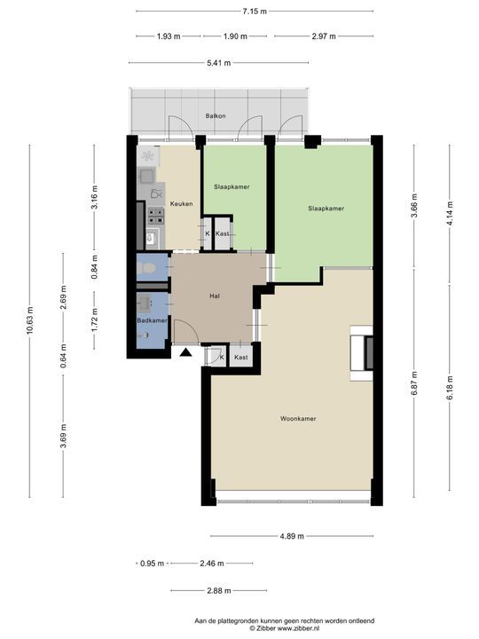 Avenue Concordia 47 C, Rotterdam plattegrond-24