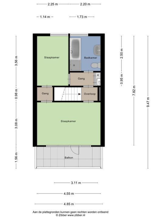 Annie van Eesstraat 27, Rotterdam plattegrond-36