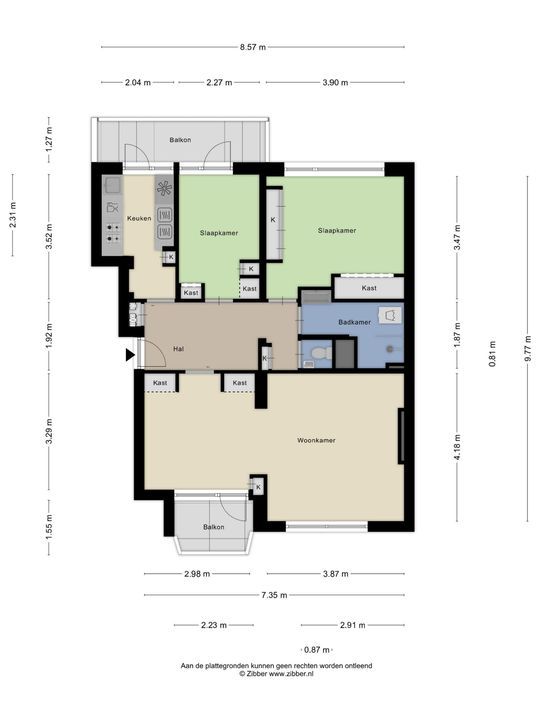 Oostplein 104, Rotterdam plattegrond-31