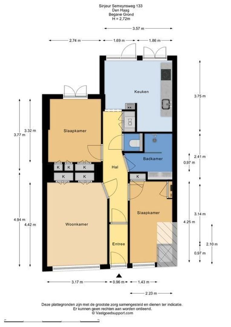 Sinjeur Semeynsweg 133, Den Haag foto-37 blur