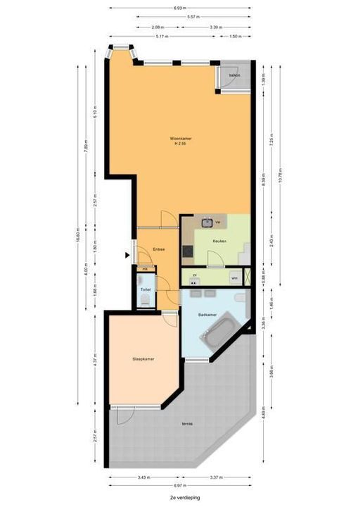 Laan van Roos en Doorn 5 C, Den Haag plattegrond-40