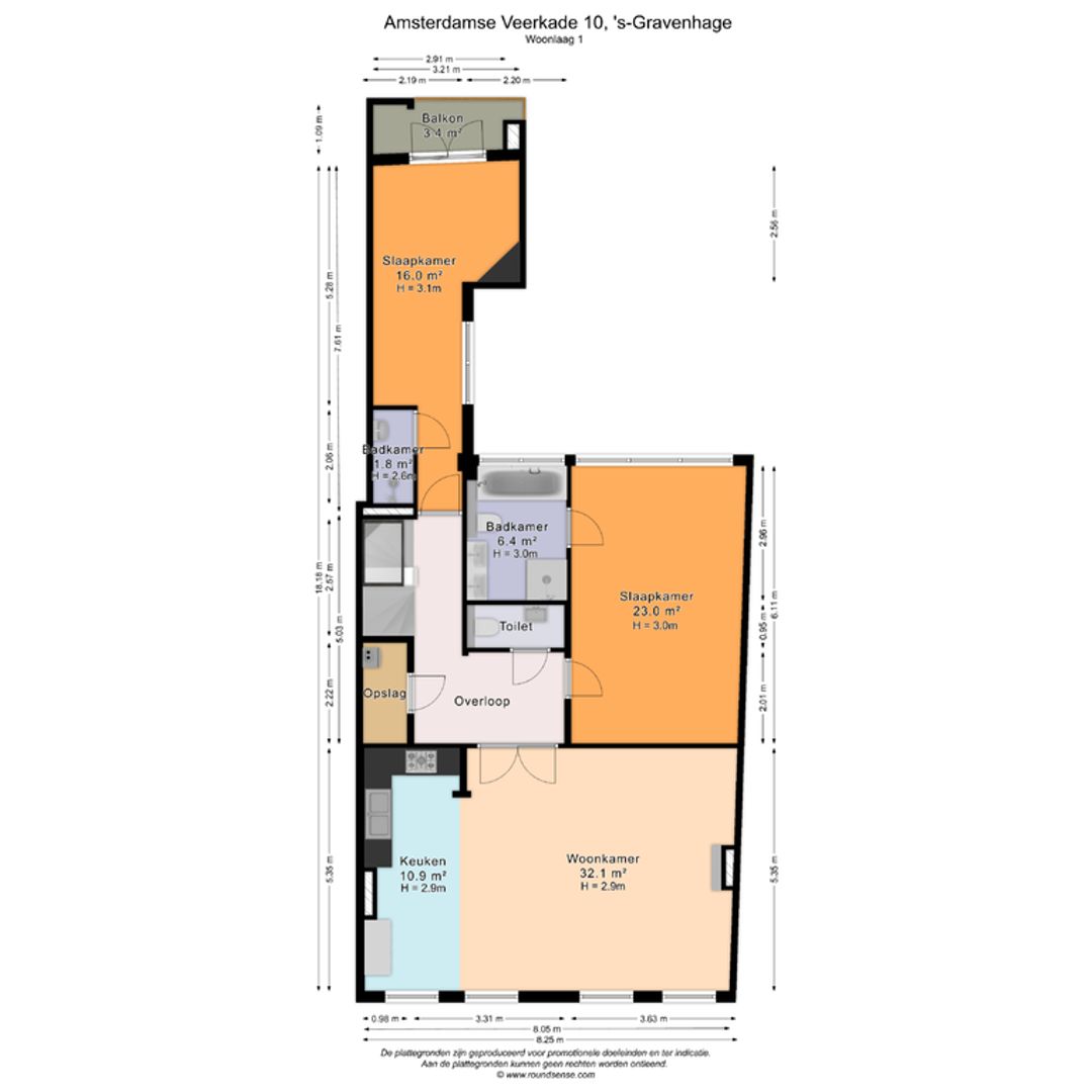 Amsterdamse Veerkade 10, Den Haag foto-42 blur