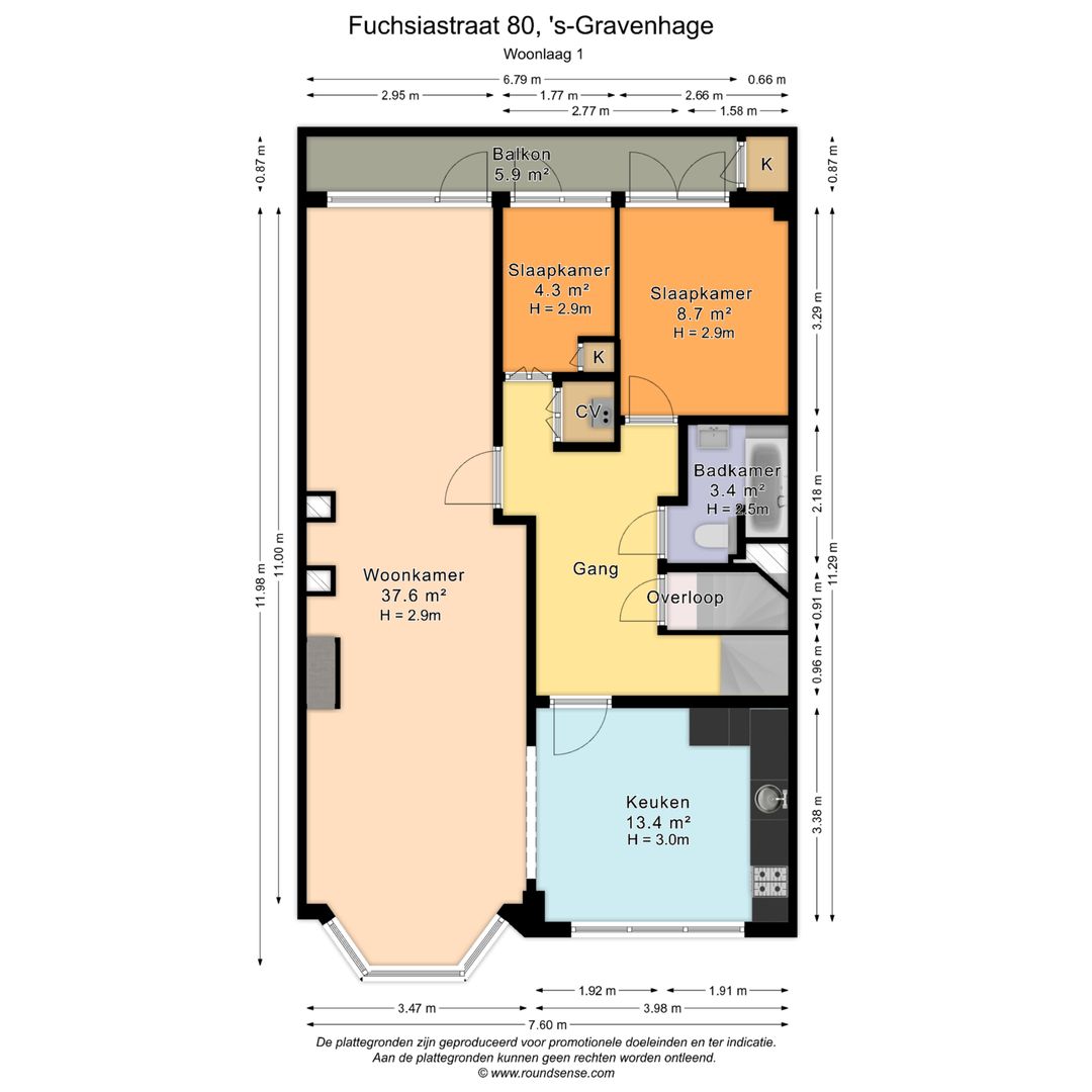 Fuchsiastraat 80, Den Haag foto-36 blur