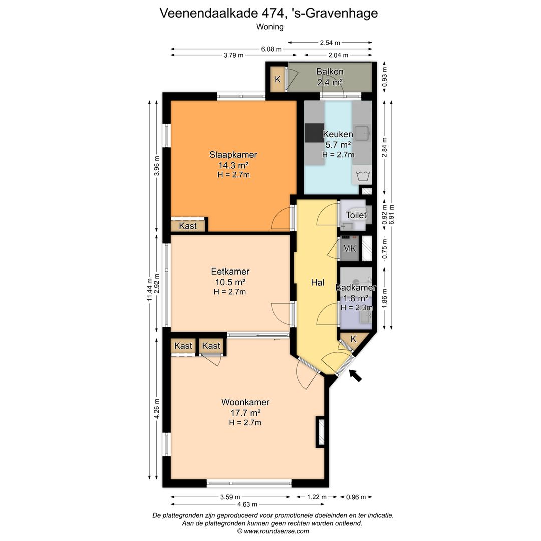 Veenendaalkade 474, Den Haag foto-30 blur