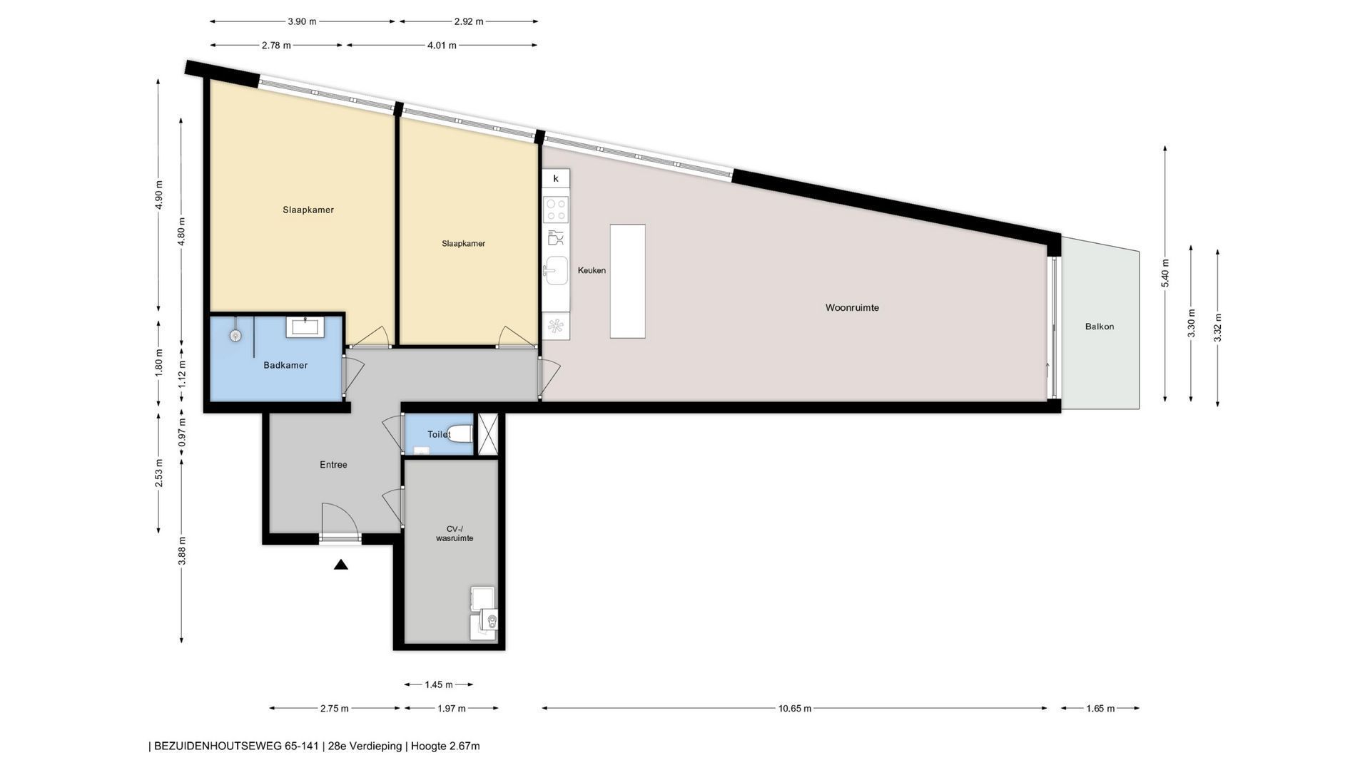 Bezuidenhoutseweg 65 141, Den Haag foto-27 blur