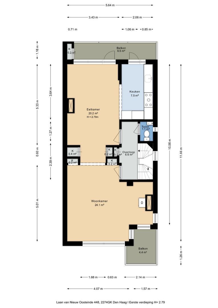 Laan van Nieuw Oosteinde 448, Voorburg foto-51 blur