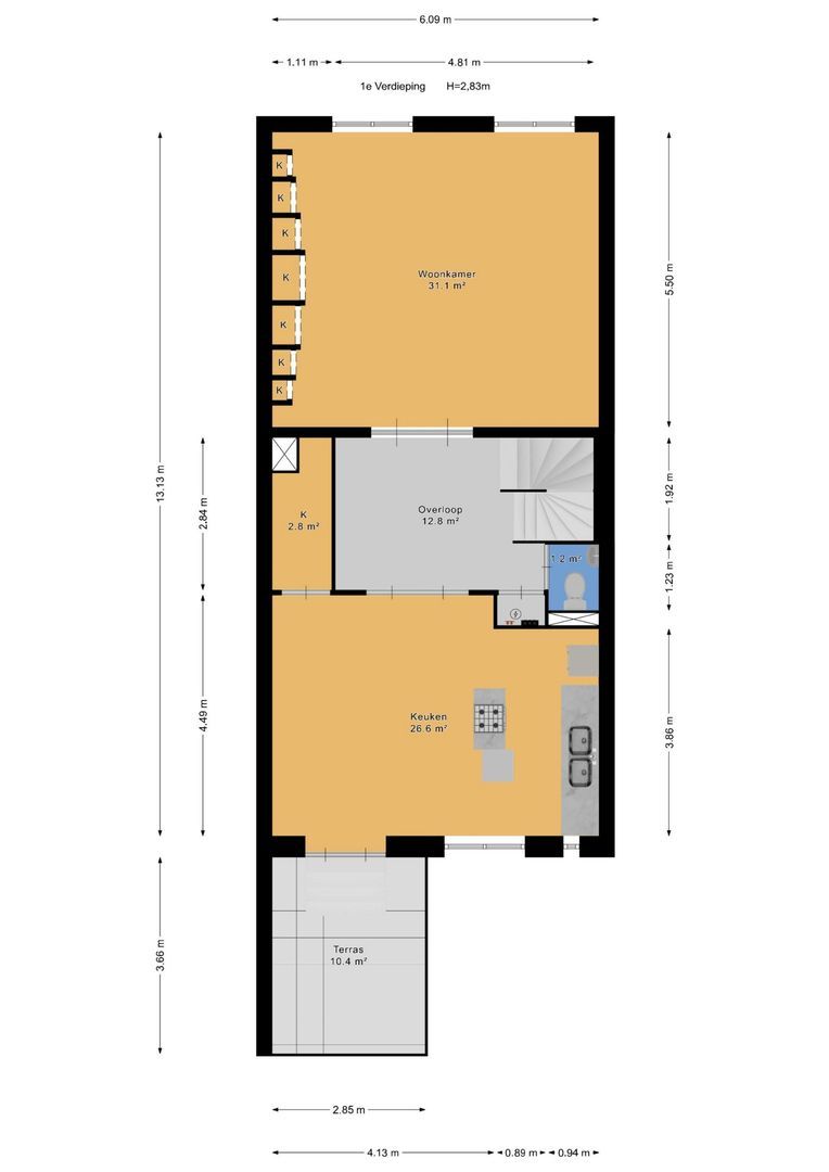 Prinsegracht 39 B, Den Haag foto-39 blur