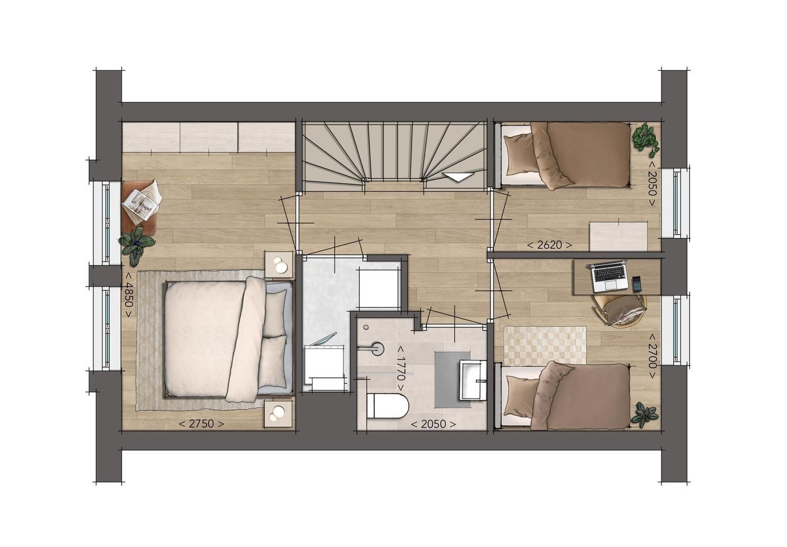 Eindwoningen Blok A B C D 8, Meppel foto-7 blur