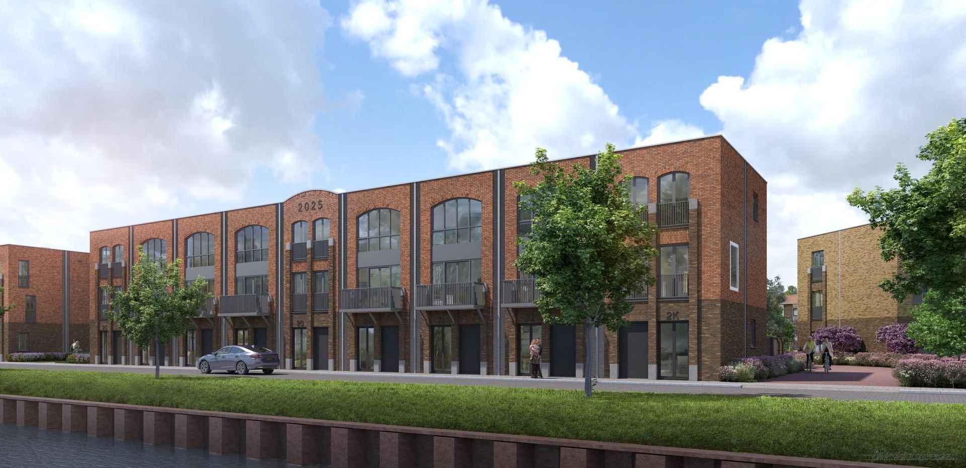 Tussenwoningen Blok E F 24, Meppel foto-1 blur