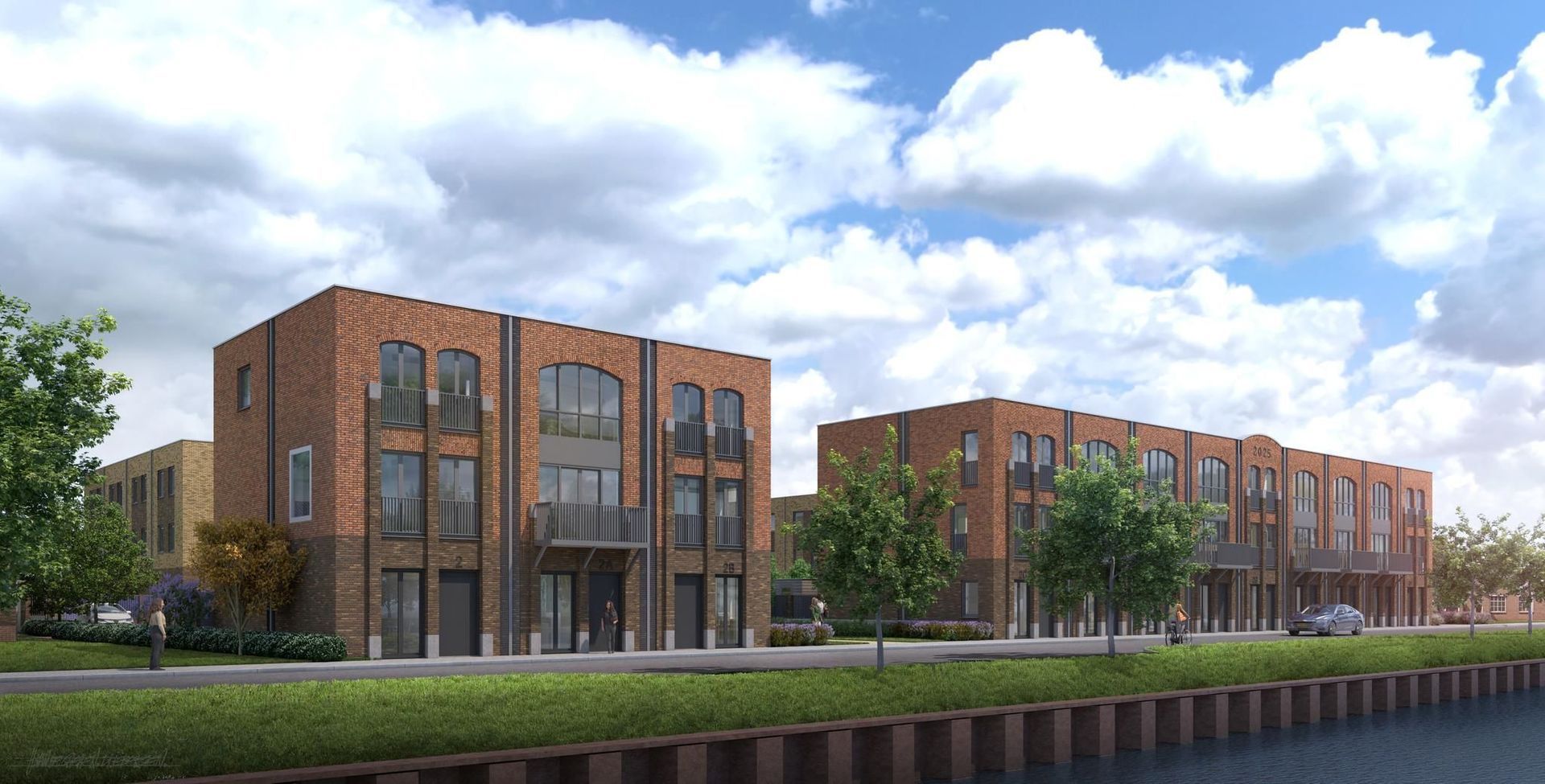 Tussenwoningen Blok E F 24, Meppel foto-2 blur