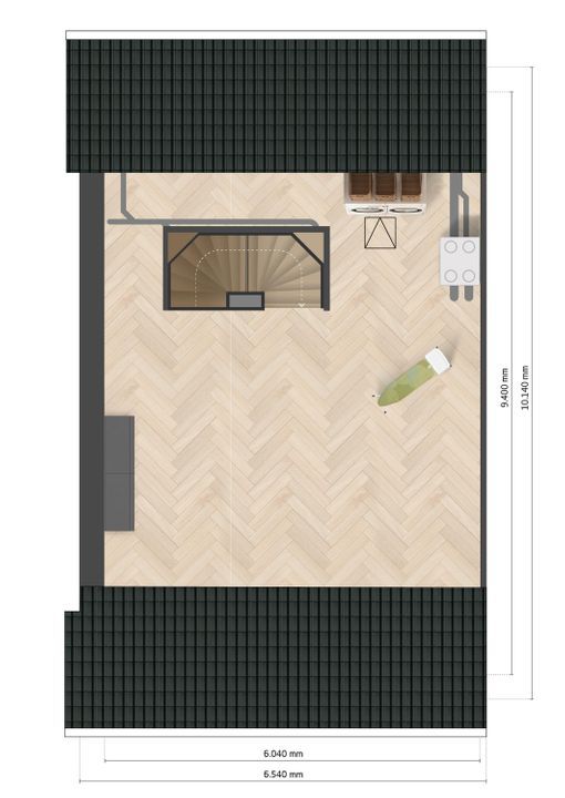 Kolderrijck, 2-onder-1-kap 67, Meppel plattegrond-0