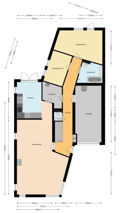 Boerkist 38, Meppel plattegrond-37