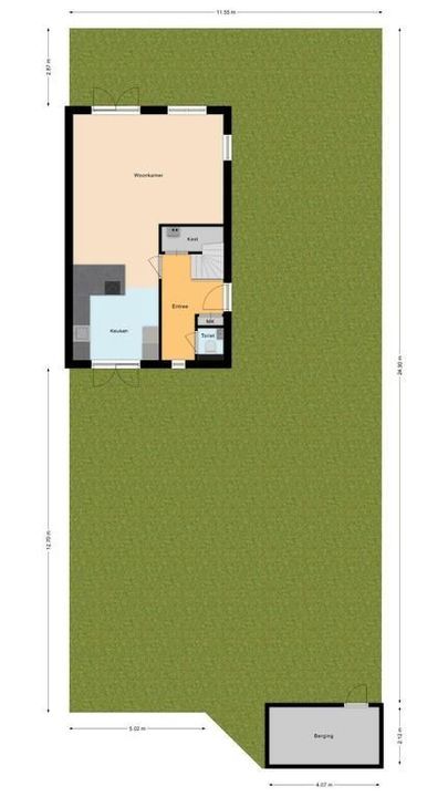 Witbolgras 14, Meppel plattegrond-44