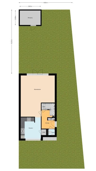 Valeriaan 34, Meppel plattegrond-36