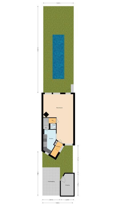 Bezettingslaan 12, Meppel plattegrond-40