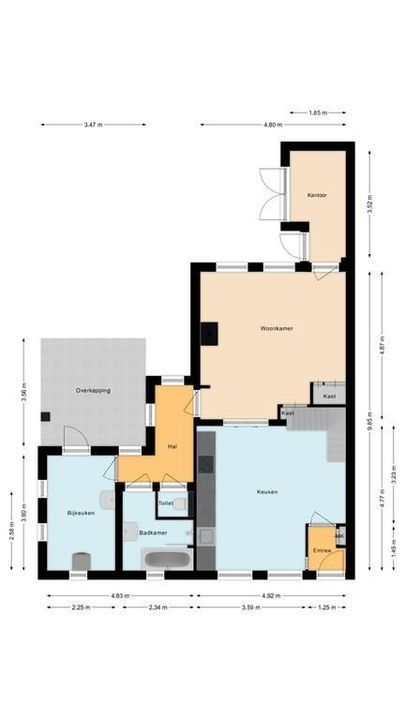 Julianastraat 1, Meppel plattegrond-46