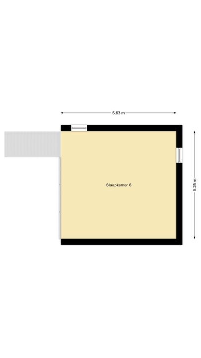 Oshaarseweg 43, Koekange plattegrond-52