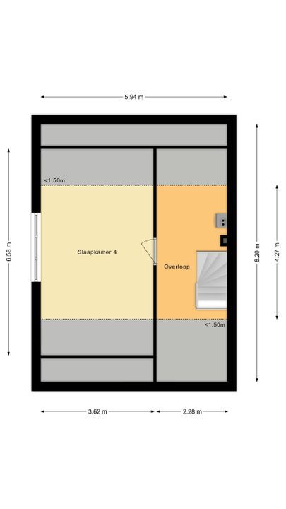 Generaal S.H. Spoorlaan 1, Koekange plattegrond-40