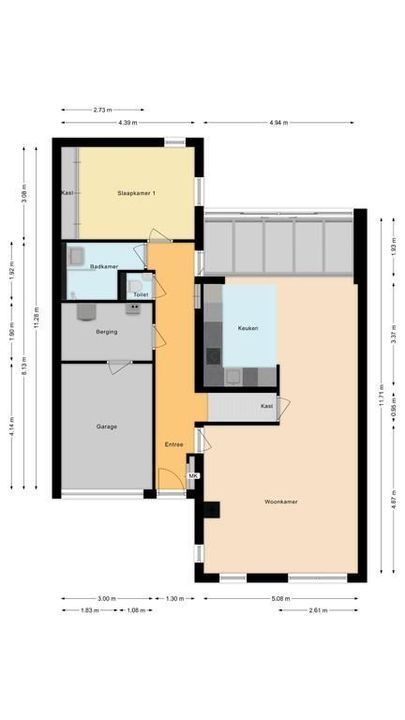 Kluft 134, Meppel plattegrond-32