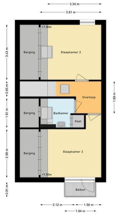 Kluft 134, Meppel plattegrond-32