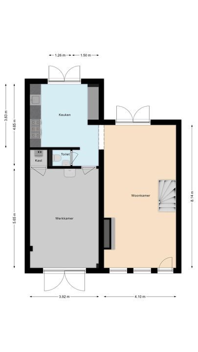 Wilhelminastraat 22, Meppel plattegrond-31