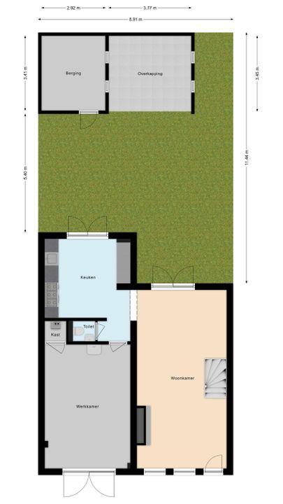 Wilhelminastraat 22, Meppel plattegrond-31