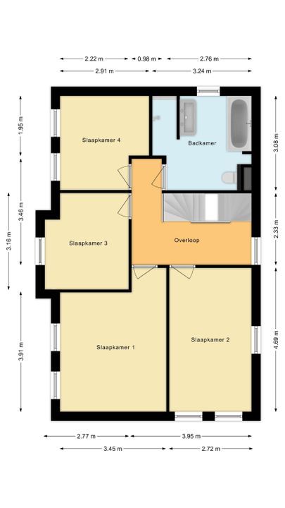 Stuurboord 18, Meppel plattegrond-44
