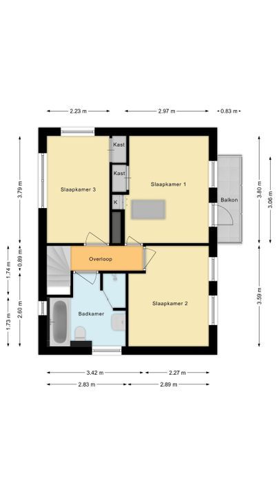 Dijkhuizen 36, Ruinerwold plattegrond-31