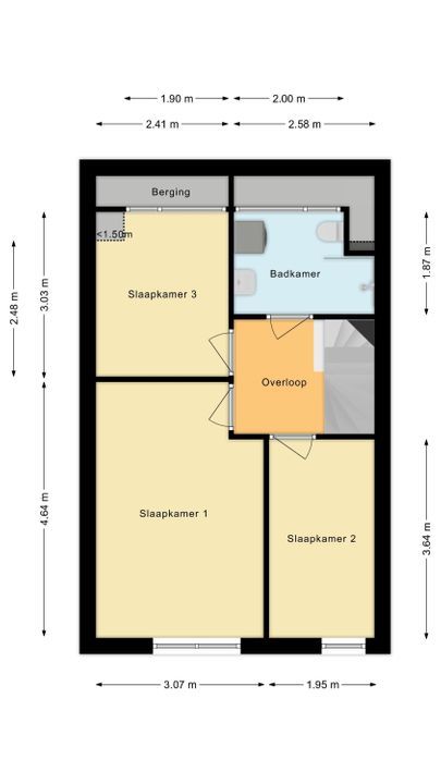 Patrijs 72, Meppel plattegrond-25