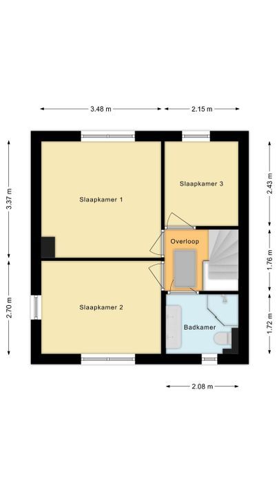 Comm d Vos v Steenwijklaan 72, Meppel plattegrond-28