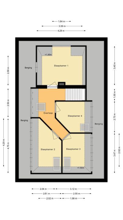 Veneweg 79, Wanneperveen plattegrond-40